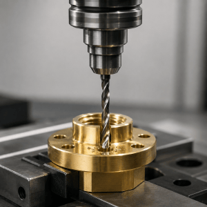 brass drilling process