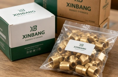 custom brass fittings packaging